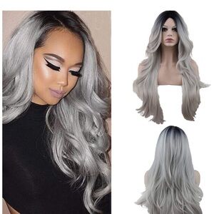 22” Sheer Beauté Long Wavy Glueless Wigs
